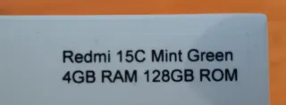Xiaomi Redmi 15C color verde