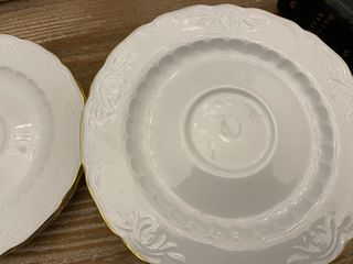 Juego de café porcelana y oro