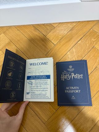 Pasaporte Harry Potter Warner Bros Oficial