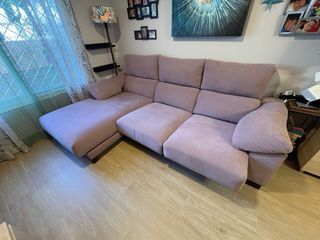 Sofá Chaiselongue 270cm Tela Lavable