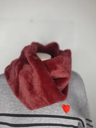 Collo in ecopelliccia donna