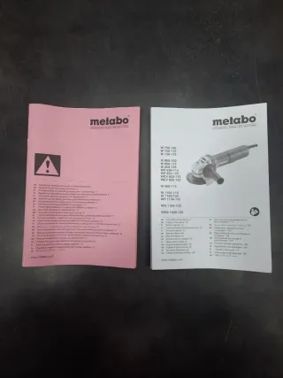 Amoladora Metabo - W 750/125