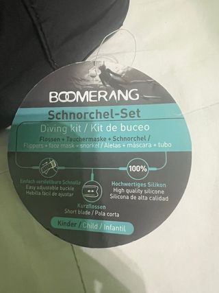 Set Snorkel/Buceo con Bolsa