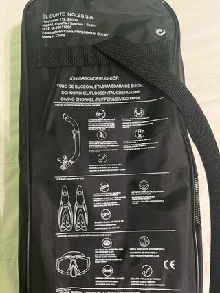 Set Snorkel/Buceo con Bolsa