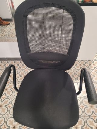 Silla de trabajo FLINTAN Ikea Negra