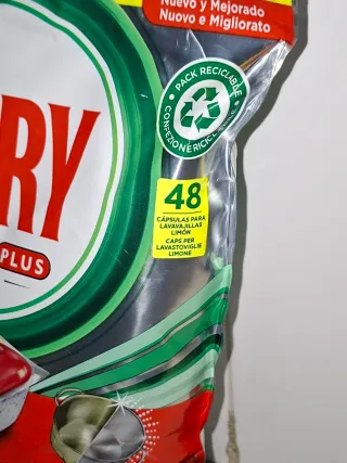 Fairy Platinum Plus 48 Pastillas Lavavajillas