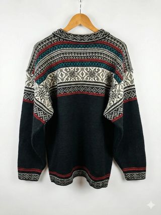 Skjaveland Noruega Lana Virgen Vintage