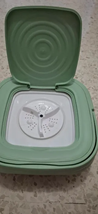 Lavadora Plegable Camping Multifunción