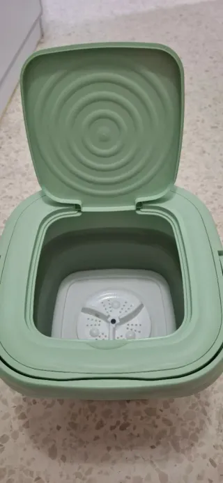 Lavadora Plegable Camping Multifunción