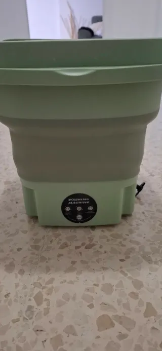 Lavadora Plegable Camping Multifunción