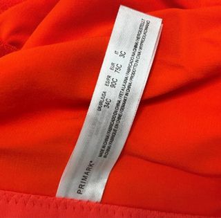 Corsé naranja coral Primark