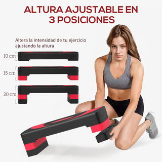 Step Aeróbic Fitness Antideslizante