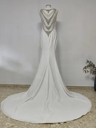 Vestido Novia Aires de Barcelona Modelo Bronce
