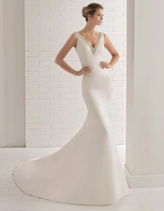 Vestido Novia Aires de Barcelona Modelo Bronce