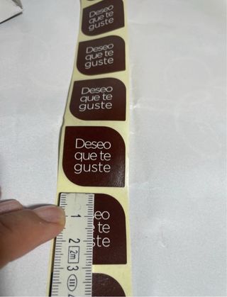 50 pegatinas Deseo que te guste