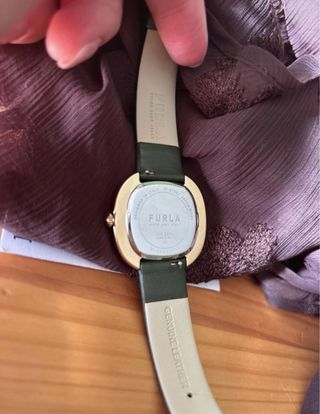 Reloj Furla Dorado y Verde Oliva