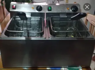 Freidora Industrial Doble