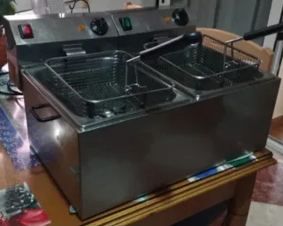 Freidora Industrial Doble