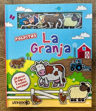 2 Libros Sensoriales “La Granja” y “El Océano”.