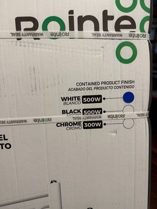 Toallero Eléctrico Blanco NUEVO