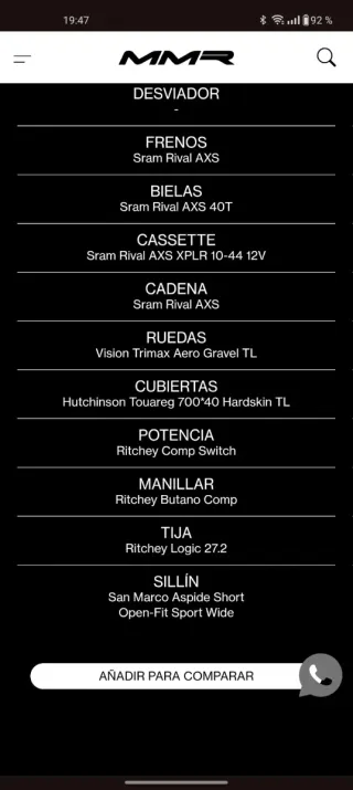 MMR X-TOUR 00. Bicicleta Gravel