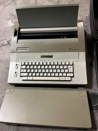 Máquina de escribir Gispert TW91