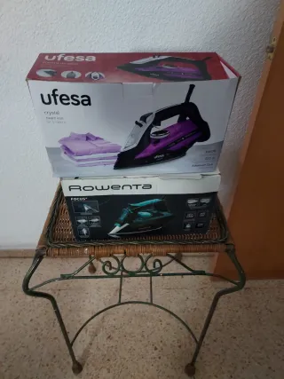 2 Planchas de Vapor Ufesa y Rowenta