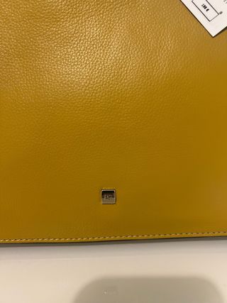 Bolso Purificación García Mostaza Nuevo