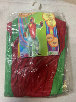 Disfraz Loro Carnaval Hombre Atosa Talla Única