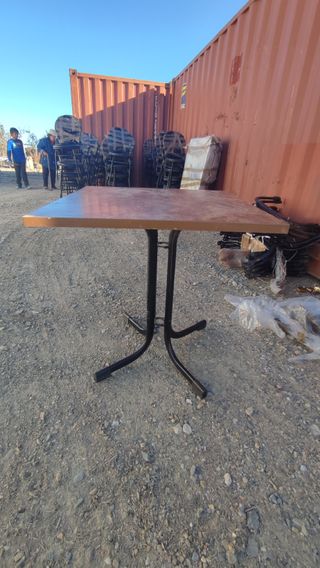 Mesas Hostelería Base Metálica 70x40 y 70x112