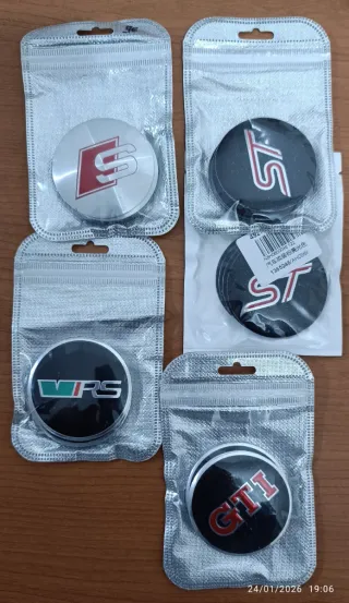 Pegatinas tapabujes S, ST, GTI y VRS