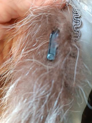 Bellissima pelliccia di marmotta tg. 44