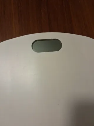 Báscula digital blanca