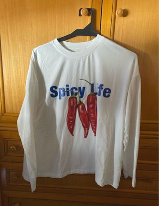 Camiseta Spicy Life con Chiles