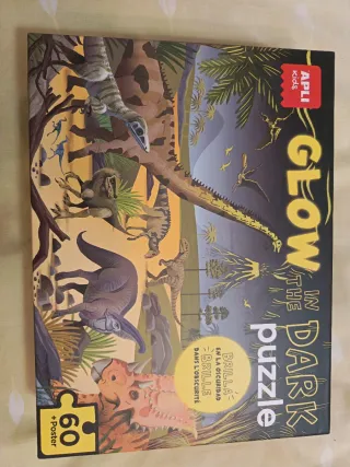 Puzzle 60 piezas Apli Kids Glow in the Dark