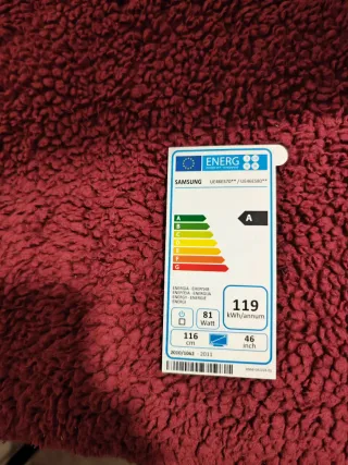 TV Samsung 47 con fallo de audio