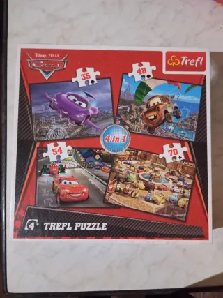 4 Puzzles Disney Cars Trefl