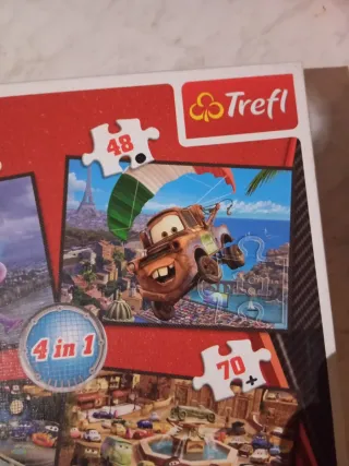 4 Puzzles Disney Cars Trefl