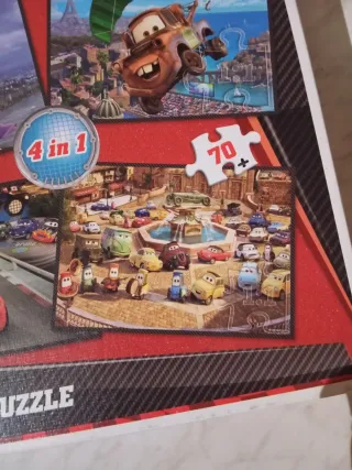 4 Puzzles Disney Cars Trefl
