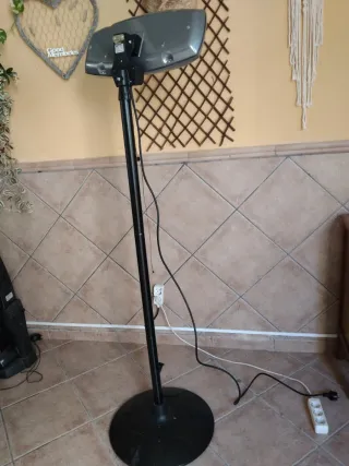 Estufa de pie telescópica