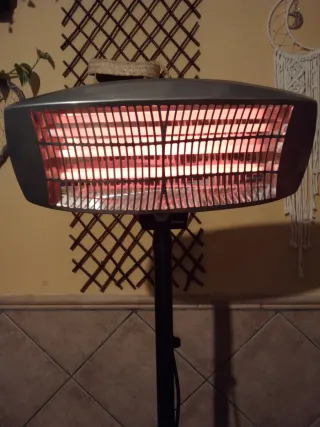 Estufa de pie telescópica