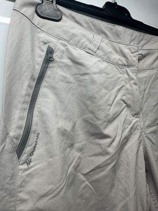 Pantalón de montaña beige/gris