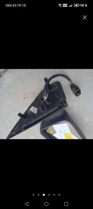 Espejo retrovisor izquierdo coche Seat Toledo 1999