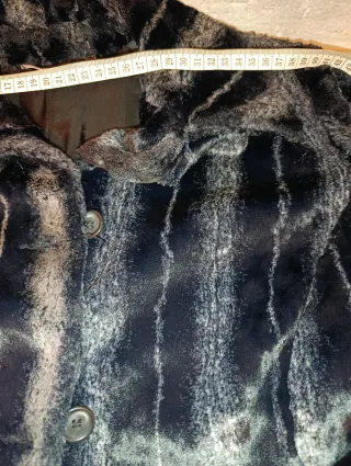 Pelliccia Liu Jo donna taglia 46 a pelo raso top