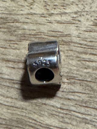 Charm Corazón Piedra Mes Febrero plata 925