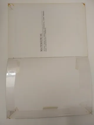 libro Matemáticas antiguo FP2-1°