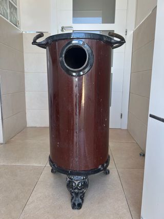 Estufa de leña Hergom alto 70cm  Ancho 40 Cm