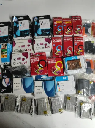 Lote +40 Cartuchos Tinta Impresora