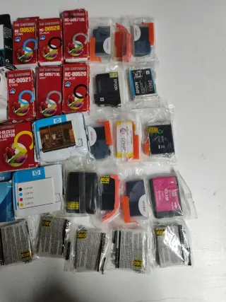 Lote +40 Cartuchos Tinta Impresora