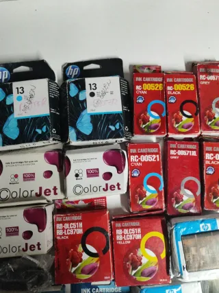 Lote +40 Cartuchos Tinta Impresora